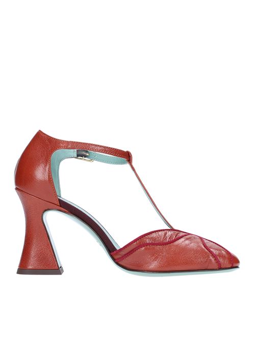 Décolleté fellini in pelle PAOLA D'ARCANO | 6452COGNAC